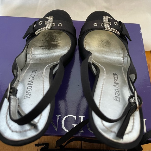 Enzo Angiolini slingback shoes size 6.5 with matching bag - Picture 2 of 5
